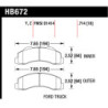 plaquettes avant Ford F-150 Hawk Brake Pad - LTS
