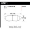 Hawk Brake Pad - Performance Ceramic