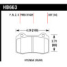 Hawk Brake Pad - Performance Ceramic