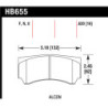 Hawk Brake Pad - DTC-70 (16 mm)