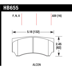 Hawk Brake Pad - HP Plus