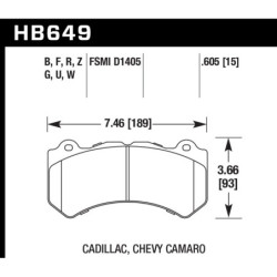 Hawk Brake Pad - HP Plus