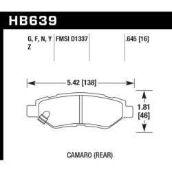 Hawk Brake Pad - HPS 5.0