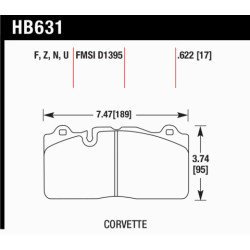 Hawk Brake Pad - HPS