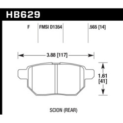 Hawk Brake Pad - HPS 5.0