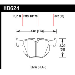 Hawk Brake Pad - Performance Ceramic