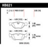 BMW E36 plaquettes Hawk Brake Pad - HT-10 (16 mm)