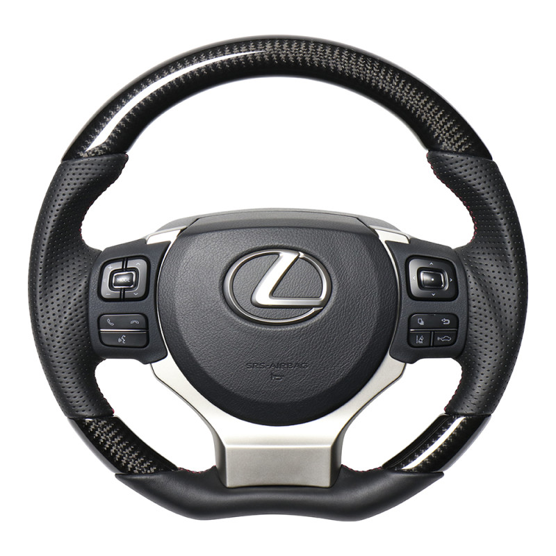 Volant  cuir et carbone Lexus  "REAL JAPAN" C design
