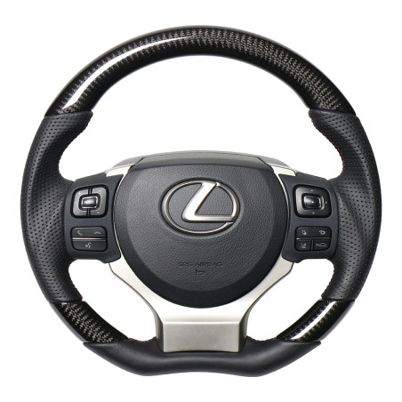 Volant  cuir et carbone Lexus  "REAL JAPAN" C design