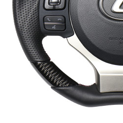 Volant  cuir et carbone Lexus  "REAL JAPAN" C design
