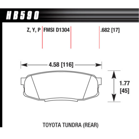 Hawk Brake Pad - Super Duty