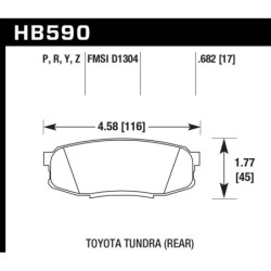 Hawk Brake Pad - HP Plus