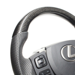 Volant  cuir et carbone Lexus  "REAL JAPAN" C design