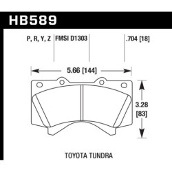 Hawk Brake Pad - HP Plus