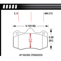 Hawk Brake Pad - Performance Ceramic