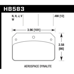 Hawk Brake Pad - HPS
