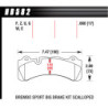 Hawk Brake Pad - Blue 9012 (17 mm)