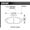 Hawk Brake Pad - Blue 9012 (16 mm)