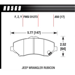 Hawk Brake Pad - LTS