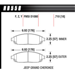 Hawk Brake Pad - LTS
