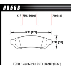 Hawk Brake Pad - Super Duty