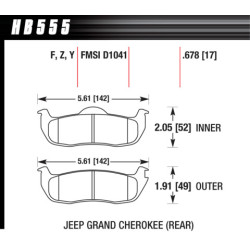 Hawk Brake Pad - LTS