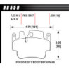 Hawk Brake Pad - Blue 9012 (16 mm)