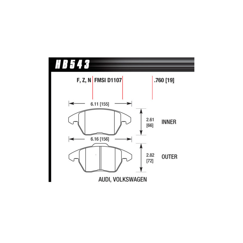 Brake Pad - Street Race