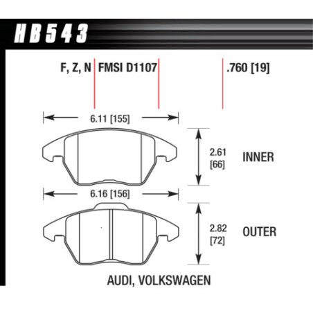 Brake Pad - Street Race