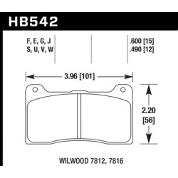 Hawk Brake Pad - DTC-50