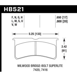 Hawk Brake Pad - HPS 5.0