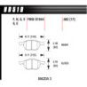 Hawk Brake Pad - DTC-60 (17 mm)