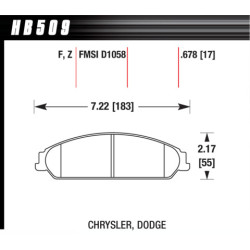Hawk Brake Pad - Performance Ceramic