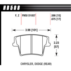Hawk Brake Pad - HPS