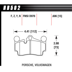 Hawk Brake Pad - LTS