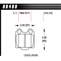 Hawk Brake Pad - HPS