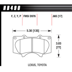Hawk Brake Pad - LTS