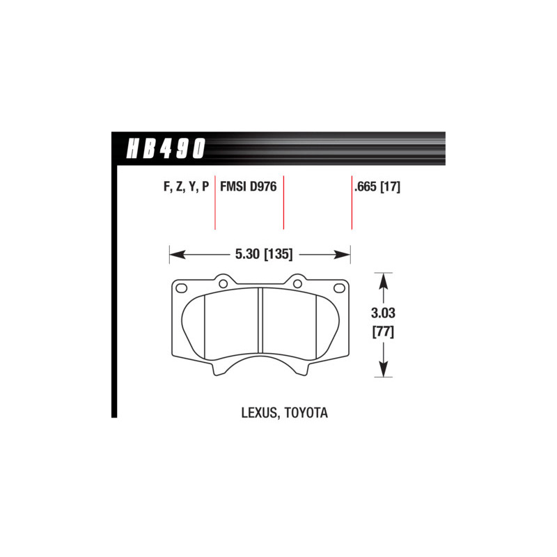 Hawk Brake Pad - Super Duty