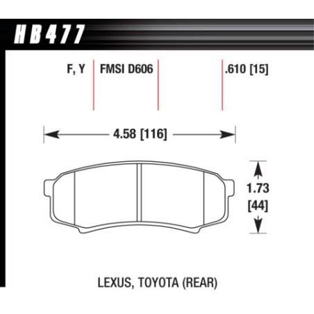 Hawk Brake Pad - LTS