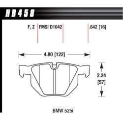 Hawk Brake Pad - HPS 5.0
