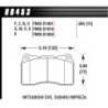 Hawk Brake Pad - HT-10 (15 mm)