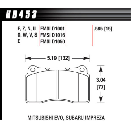 Hawk Brake Pad - HP Plus