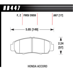 Hawk Brake Pad - HPS
