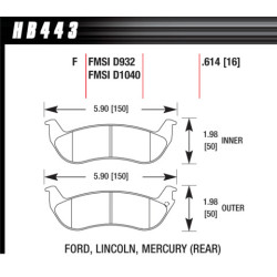 Hawk Brake Pad - HPS