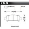 Hawk Brake Pad - DTC-60 (14 mm)