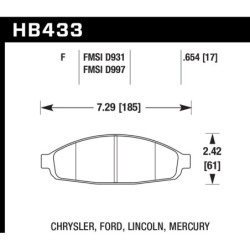 Hawk Brake Pad - HPS 5.0