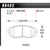 Hawk Brake Pad - DTC-60 (17 mm)
