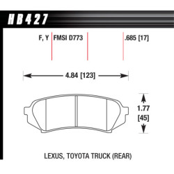 Hawk Brake Pad - LTS