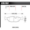 Hawk Brake Pad - Blue 9012 (16 mm)