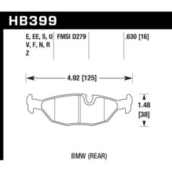 Hawk Brake Pad - HPS 5.0